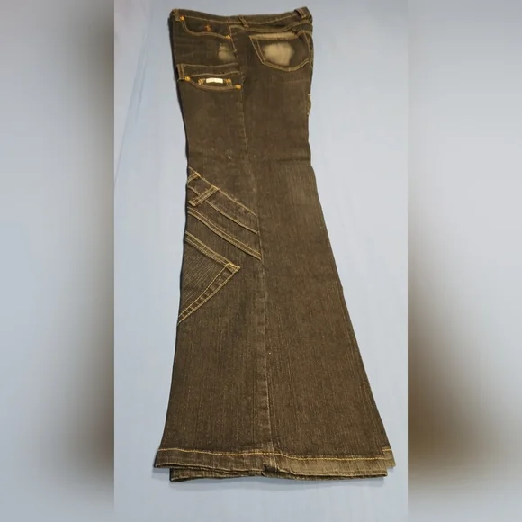 Pre-loved Women's Vintage Baby Phat Black Jeans - Picture 1 of 14